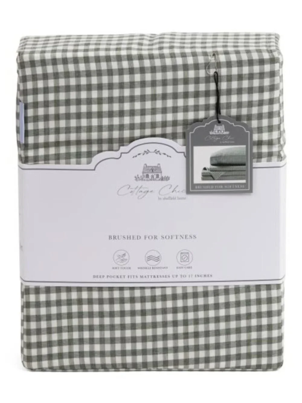 Cottage Chic by Sheffield Home Gingham Sheet Set